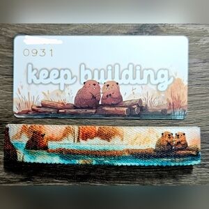 ZOX "KEEP BUILDING" #931 SOUL MATES BEAVER INTERACTIVE MD COLLECTIBLE WRISTBAND